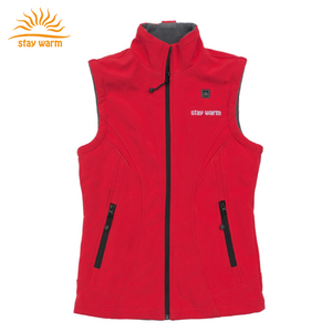 Chaleco Softshell OEM para Mujer, Resistente al Viento y al Agua, Ligero, con Calefacción por Batería de 5V y Zonas de Calentamiento de Fibra de Carbono - Product Image 6