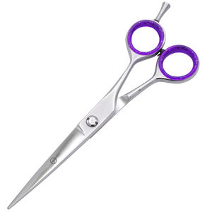 Juego de tijeras de peluquero 3PRO de alta calidad, tamaños y colores básicos para suministros de peluquería, hoja de acero inoxidable - Product Image 4