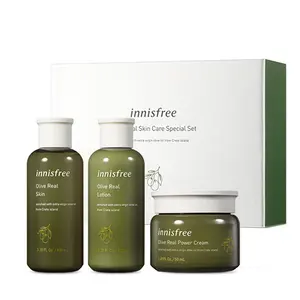 Mỹ Phẩm Hàn Quốc Kem Dưỡng Da Innisfree Olive Real Skin Lotion Kem Đặc Biệt 3 Bộ