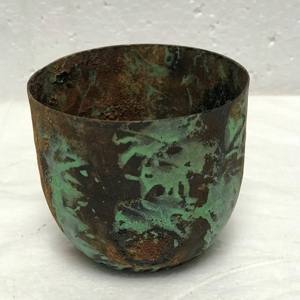 Vela de hierro perfumada rústica de lujo, Juego de 3 botes de vela de color antiguo, flor de cera de soja - Product Image 4