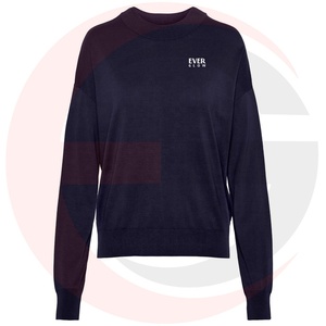 Sudadera de cuello redondo para mujer, ropa para Parte Superior Femenina, a la moda, personalizada - Product Image 1