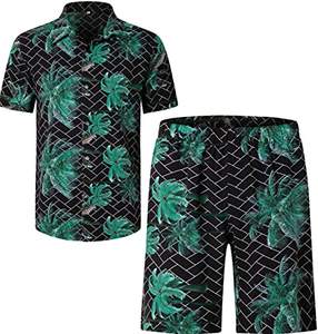 Ensemble de survêtement décontracté unisexe d'été de haute qualité, personnalisable, deux pièces avec short et taille élastique contrastante - Product Image 6