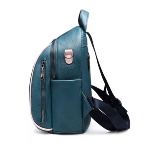 genuine pure leather <b>backpack</b> cross body female day pack shoulder bag high quality leather <b>backpack</b> for women - Product Image 2