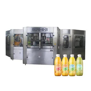 Automatische Getränke Saft, Der Verarbeitung Flüssigkeit Füllung Abfüllung Verpackung Maschine