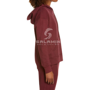 Sweat à capuche surdimensionné pour femme, imprimé, personnalisé, unisexe, 100% coton, polaire, Streetwear - Product Image 3