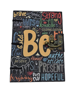 Inspirational Handmade Da Khóa Tạp Chí B6 Nhật Ký Đẹp Cho Hàng Ngày Bằng Văn Viết Xoắn Ốc Bìa Cứng Phong Cách Du Lịch Máy Tính Xách Tay Quà Tặng Sử Dụng - Product Image 2