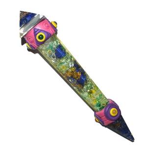 Baguettes Tibétaines Orgone avec Pyramides et Pendules pour la Guérison Bâtons de Pierres Précieuses - Product Image 1