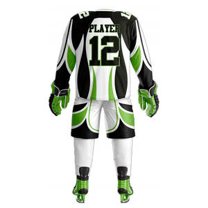 Ensemble d'uniformes de hockey sur glace et de pantalons GAF de haute qualité pour le sport d'équipe avec logo personnalisé imprimé par sublimation - Product Image 3