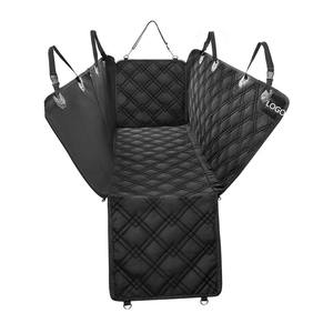 2024 funda de asiento de coche para perros, cinturón de seguridad, hamaca con diseño de apertura, fundas de asiento de coche acolchadas para perros y mascotas, hamaca - Product Image 1