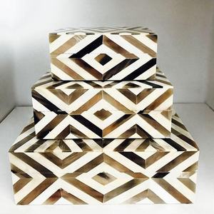 Bonatical-caja de contenedor con incrustaciones de hueso azul, caja redonda con incrustaciones de hueso azul de la mejor calidad, al por mayor, precio personalizado, respetuoso con el medio ambiente - Product Image 2