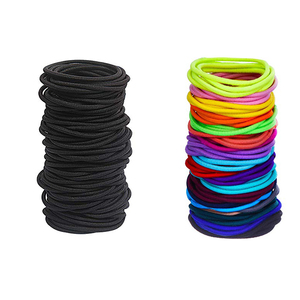 Dây buộc tóc kiểu đuôi ngựa dày và xoăn, không gãy, không hư tổn, chất liệu thun đàn hồi dành cho nữ và bé gái, giữ nếp lâu. - Product Image 4