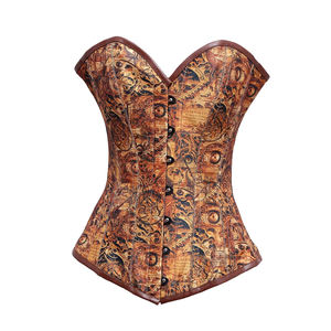 Corsé simulado de alta calidad para mujer, corsé Sexy de talla grande, vestido de diseño personalizado, Material de tela, logotipos aceptados, suministro al por mayor - Product Image 1