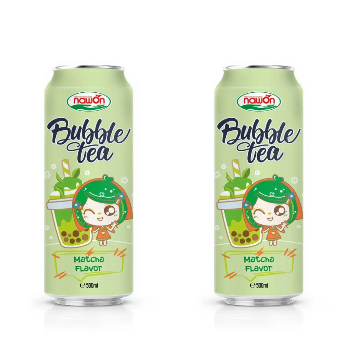 500ml NAWON Bubble Milk Tea Bubble Milk Tea Supplier Wholesale Price Premium Quality OEM ODM Private Label Beverage Manufacturer