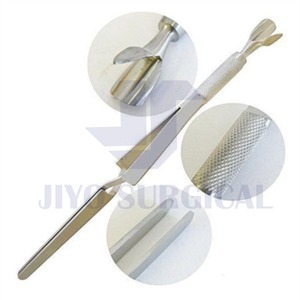 Varita de pellizco de uñas profesional y empujador de cutículas herramienta de acero inoxidable para dar forma a Uñas acrílicas y cuidado de la manicura - Product Image 2