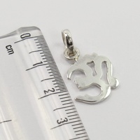 Pendentif en argent sterling 925 attrayant avec symbole de Shiva, Om, Aum, Ohm, bijoux provenant de fabricants et de fournisseurs en gros à prix d'usine