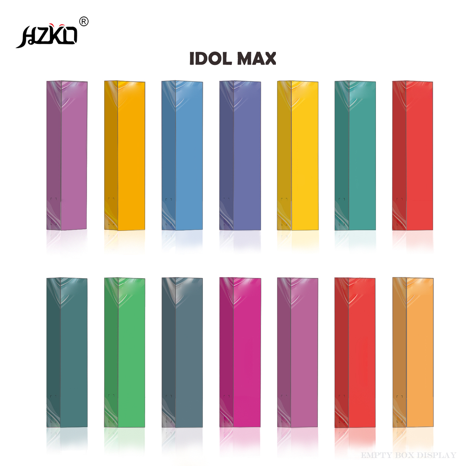 100% оригинальная коробка HZKO IDOL MAX 30 различных цветов в Австралии, бестселлер в наличии, оптовая цена