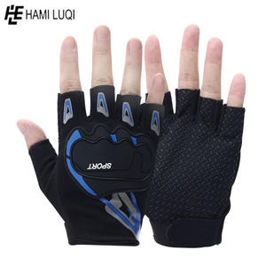 Gants de sport antidérapants pour enfants, sacs de Fitness, noir, rouge, bleu, Logo, bande, emballage, couleur caoutchouc, taille du poignet - Product Image 3