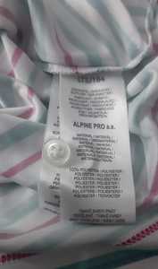 Coton décontracté pour femmes de marque haut de gamme pour Polo demi-manches T-Shirts étiquettes de marque rayées Bangladesh Stock Lot courte longueur - Product Image 3