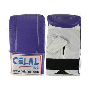 Guantes de boxeo de cuero de vaca con logotipo personalizable de alta calidad, el mejor equipo de campeones de entrenamiento, mitones de perforación de 14Oz y 16oz, artes marciales - Product Image 2