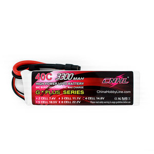 Cnhl 3300mah 14.8v 4s 40c lipo batterie mit xt60 stecker - Product Image 4