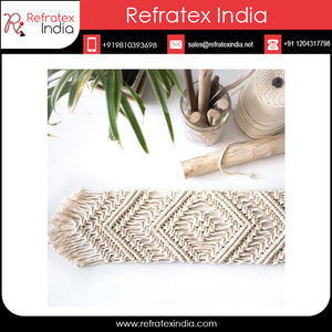 En gros Populaire Premium Quality Main Macrame Table Tapis Indien Fabricant - Product Image 6