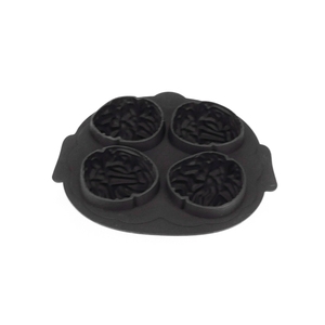 BI08 Khay Đá Silicon Hình Não Khuôn Bếp Bar Đồ Uống Trang Trí Gia Đình Diy Silicone Bốn Kết Nối Nướng Não M - Product Image 6
