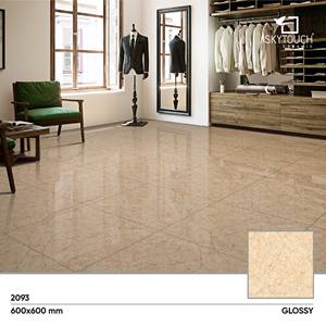 กระเบื้องพอร์ซเลนแบบมันเงา ขนาด 600x600 มม. คุณภาพมาตรฐานยอดนิยม สไตล์โมเดิร์น กันลื่น ราคาถูก ผู้จัดจำหน่ายในอินเดีย - Product Image 6