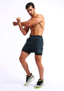 Shorts de sport avec poches pour hommes, séchage rapide, entraînement, gymnastique - Product Image 4