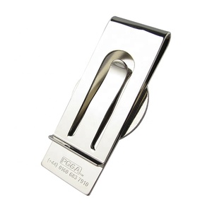 कोई Mimimum कस्टम लोगो थोक व्यक्तिगत लेजर उत्कीर्णन धातु लक्जरी स्टेनलेस स्टील पैसे क्लिप - Product Image 3