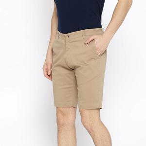 กางเกงขาสั้นผ้าคอตตอนสำหรับผู้ชายกางเกงขาสั้นสำหรับเดินชายหาดกางเกงขาสั้นผ้าคอตตอนสี100% - Product Image 2