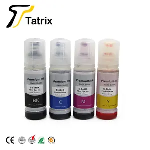 Tatrix T544 544填充油墨70毫升兼容彩色水基瓶填充散装喷墨油墨爱普生生态银行L3110 L3150