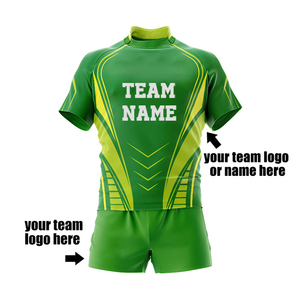 ชุดเครื่องแบบรักบี้แบบระเหิดสำหรับทุกเพศชุดเสื้อและกางเกงขาสั้นสำหรับ2023มีโลโก้ตามสั่ง - Product Image 2