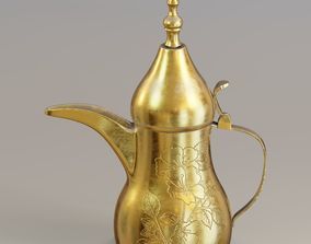 Luxury Selling Brass Arabic Coffee and Tea Pot Traditional Arabic Teapot Keeping Drink Hot Cold Hotel Home Restaurant Decor - Product Image 2