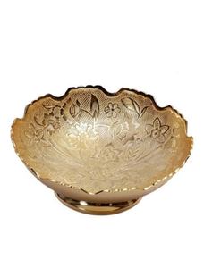 Bol à salade en laiton, de service de haute qualité pour Restaurant hôtel et maison, bol de Fruits décor personnalisé taille moderne, bol à salade en métal - Product Image 6