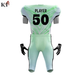 Uniforme d'entraînement de football américain de qualité supérieure, vêtements de sport, dernier style, impression numérique, séchage rapide, respirant, polyester, personnalisé - Product Image 6