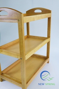 Estante de Exhibición Moderno de Madera Sólida de Vietnam, Marca New Spring para Decoración del Hogar - Product Image 3