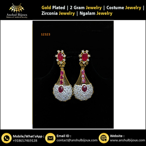 Pendientes exclusivos de moda de diamantes americanos para mujer, diseño elegante para ocasiones de regalo de fiesta de boda de compromiso - Product Image 5