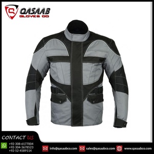 Logo personnalisé en gros moto vierge hommes maillot de course de moto textile-veste avec matériau personnalisé - Product Image 3