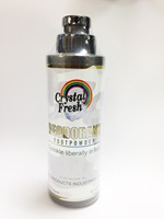 Пудра-дезодорант для тела и ног CRYSTAL FRESH Unisex Beauty 110 г FPL-110 с ароматом лемонграсса, сертифицировано ISO9001, Бангкок