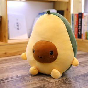<span class=keywords><strong>Peluche</strong></span> a Forma di <span class=keywords><strong>Avocado</strong></span> 30-60cm, Cuscino Giocattolo Imbottito, Regalo di Natale per Bambini - Product Image 2