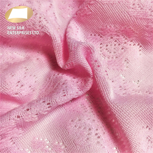 Tissu en maille jacquard rose florale, noyau en nylon pour sous-vêtements, 1 pièce - Product Image 5