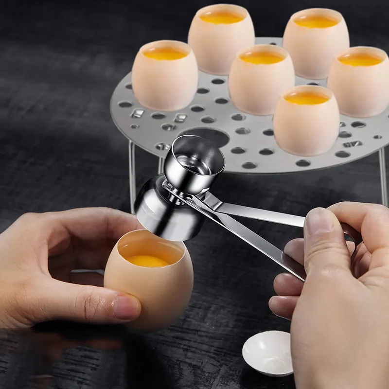 Affordable New Arrival Cracker Manual Creative Yellow Liquid Egg Shell Separator