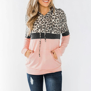 Sudadera con capucha personalizable nueva para invierno y primavera, estilo casual para mujer, con patchwork, corte ajustado, cálida, estilo largo que realza la figura - Product Image 3