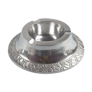 Modern Design Silver Ashtray With Plated Finishing Decor <b>Bar</b> Home and Hotel Office Design Ashtrays - Product Image 5