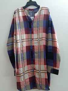 Colección de verano 2020 para mujer, blusa informal de algodón con estampado Floral y manga larga, cuello redondo, camisa con cierre de botones, stock LARGO DE Bangladesh - Product Image 4