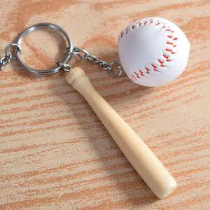 En vrac Vente Pas Cher Prix Sports De Balle Porte-clés/Mini Balle De Tennis Porte-clés pour La Promotion en Alliage De Zinc PU Articles Promotionnels PK 2 Couleur - Product Image 4