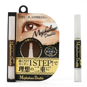 Mejikaliner Dubbele Ooglid Lijm Goud Lijm 2 Keer Houden Japan Cosmetica Semi Permanente Oem Private Label Beschikbaar