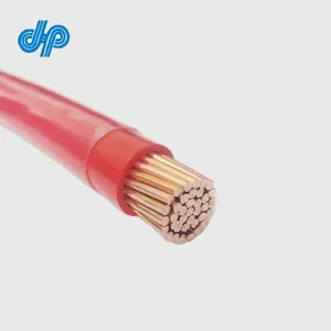 600V THHN/THWN de Nylon PVC Cable eléctrico de cobre de alambre de 3,5mm 5,5mm 8mm 14mm 22mm