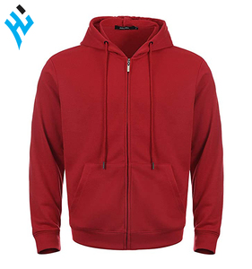 Sweat à capuche à fermeture éclair légère pour hommes sweat actif sweat à capuche de haute qualité automne acrylique fermeture éclair hommes sweats à capuche de mode - Product Image 1
