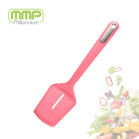 Spatule à fentes en silicone Flex Core, recommandée par MMP, accessoires de cuisine, outils spécialisés, gadgets de camping, ustensiles de cuisine pour desserts